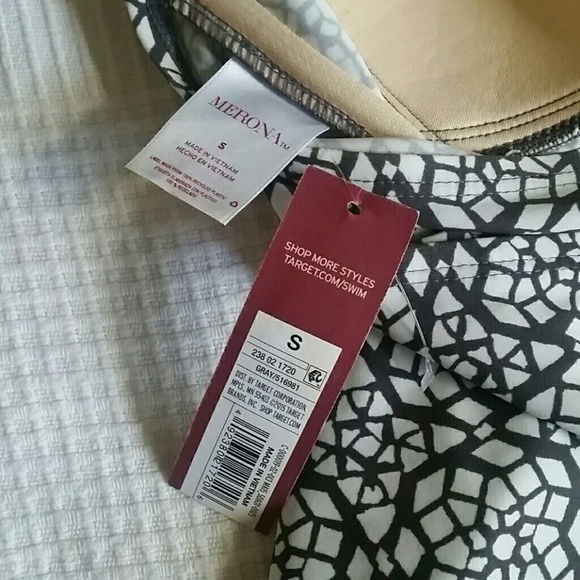 Merona Printed Tankini top - Picture 3 of 3